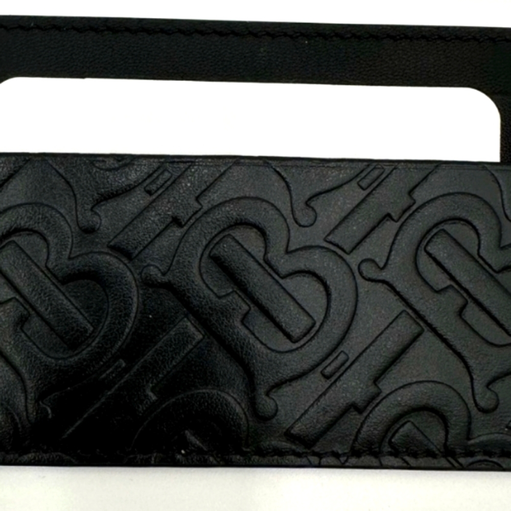 BURBERRY MONOGRAM LEATHER CARD CASE - Picture 6 of 6